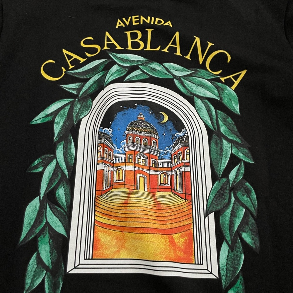 Casablanca Graphic hoodie with Archway Design